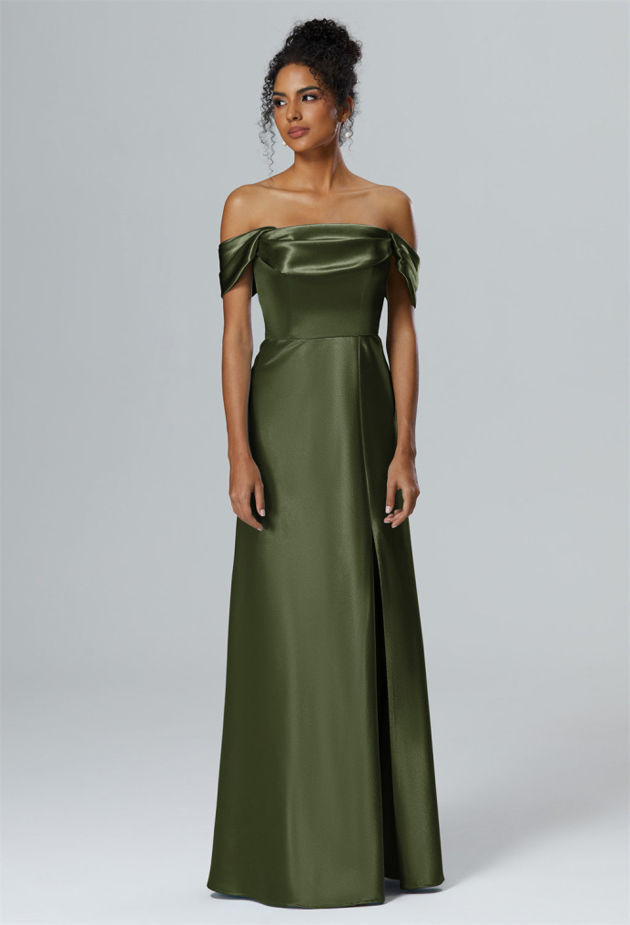 AW Laurinda Green Olive  Convertible Bridesmaid Dresses